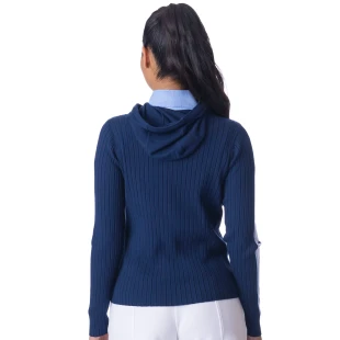 BelynKey Kingston Ink/Ice Cap Stripe Sweater