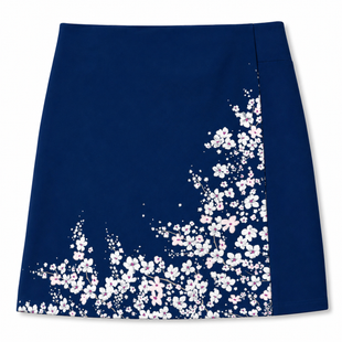 Callaway Floral Print Wrap Skort