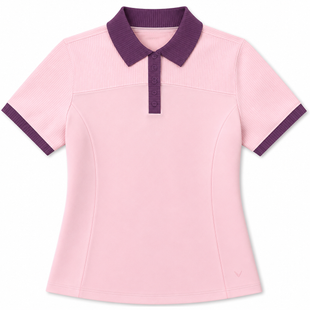 Callaway Colorblock Short Sleeve Rib Polo