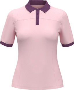 Callaway Colorblock Short Sleeve Rib Polo [SF26]