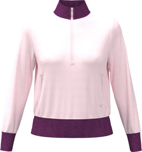 Callaway Colorblock Midweight Quarter Zip Pullover [SF26]