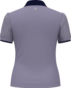 Original Penguin Heirloom Lilac Short Sleeve Rib Polo [SF26]