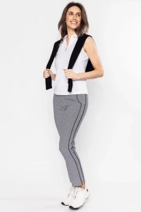Golftini 27"  Diamonds In The Rough BW Ankle Pant