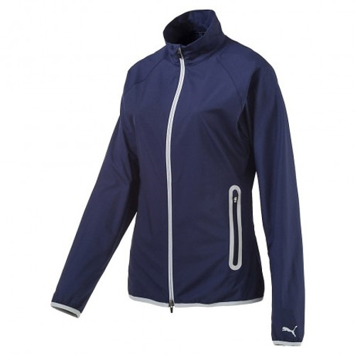 Puma Full Zip Wind Jacket - Peacoat 