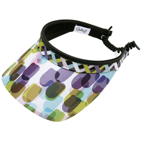 ladies golf visors with twist cord