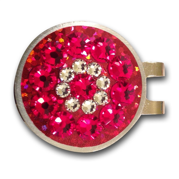 Base: Red Reflective
Outer Ring: Red
Inner Ring: Crystal
Center: Red