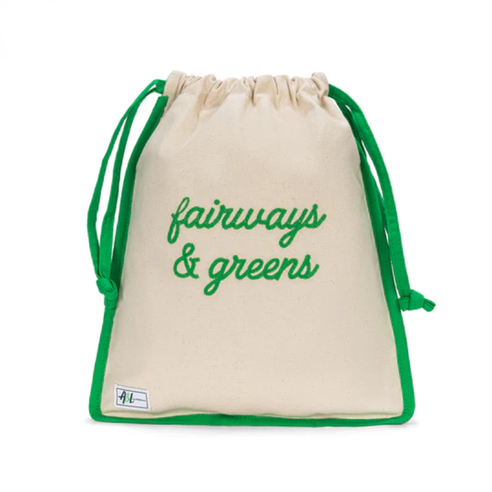 Ame & Lulu Canvas Raleigh Drawstring Shoe Bag