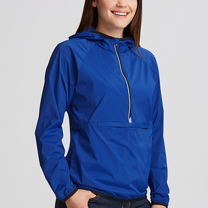 Cutter & Buck Breaker Hooded Half Zip Windbreaker