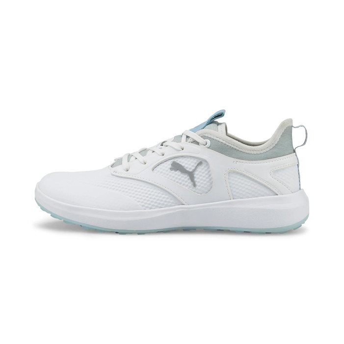 Puma IGNITE Malibu Spikeless Golf Shoe - White/Lucite