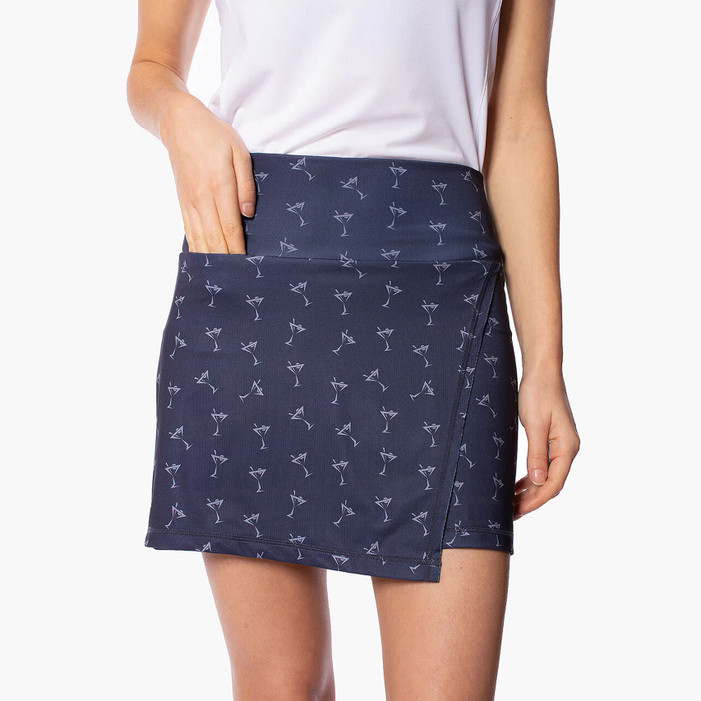 Golftini Pull On Asymmetrical Tech Skort - Shaken Golftini Pull On Asymmetrical Tech Skort - Shaken