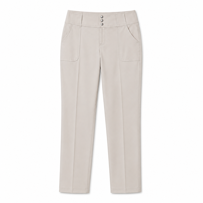 JoFit Everyday 28" Cropped Pant - Stone