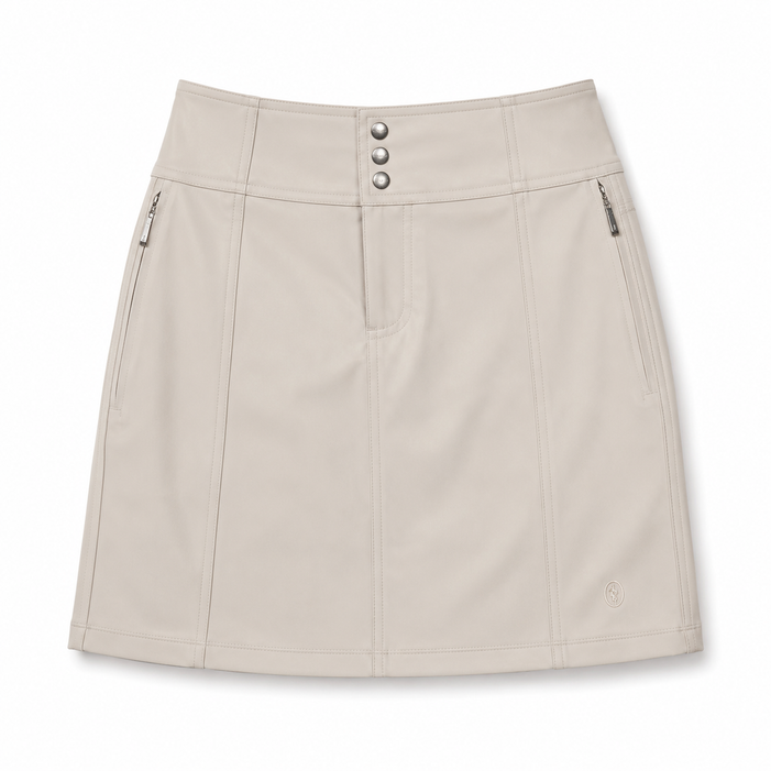 JoFit Signature 15" Skort - Stone