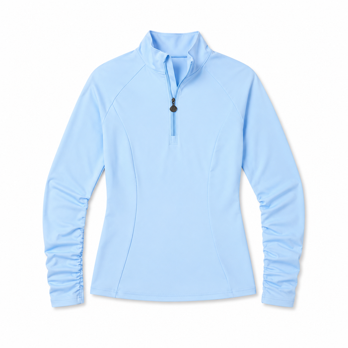 TzuTzu Sara Long Sleeve Mock Top