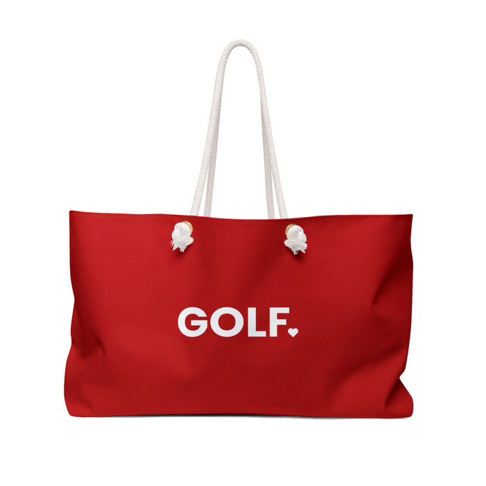 Iconic GOLF Inside The Ropes Canvas Tote