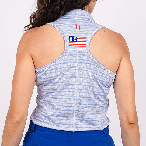 TJ Sport USA Racerback Polo