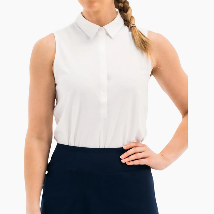 Foray Core Solid Sleeveless Polo [2026]