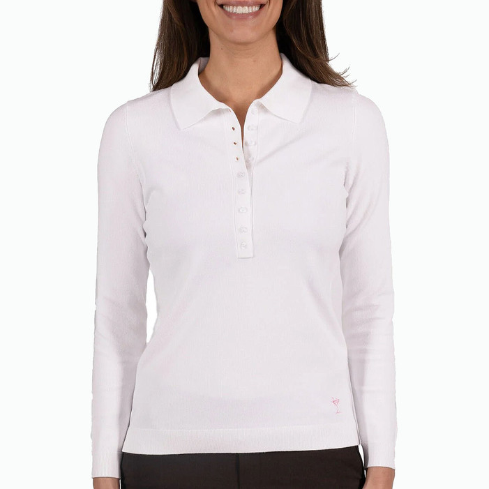 Golftini Button Polo Sweater