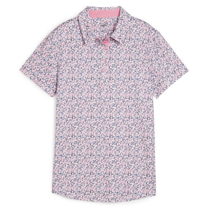 Puma MATTR Soto Floral Short Sleeve Polo