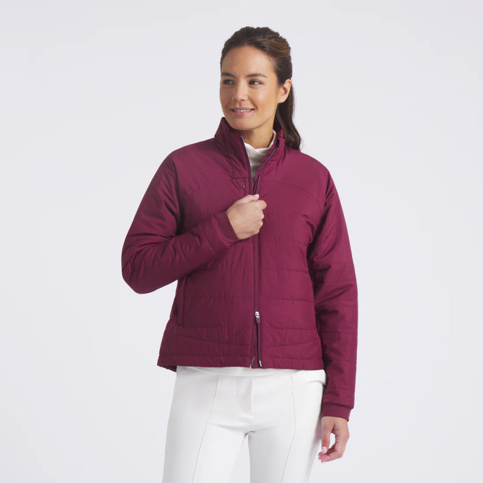 PUMA Kyley Quilted Golf Jacket