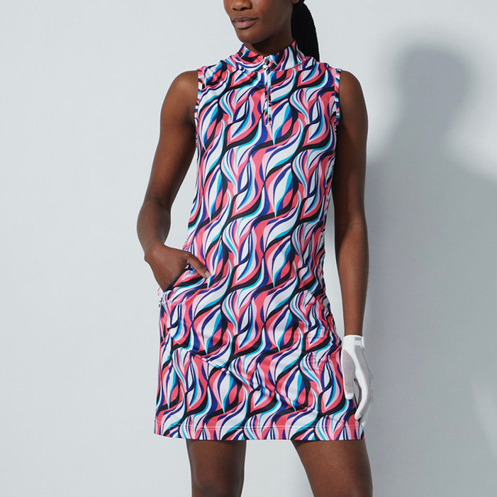 Daily Sports Carira Illusion Wave Sleeveless Dress Daily Sports Carira Illusion Wave Sleeveless Dress