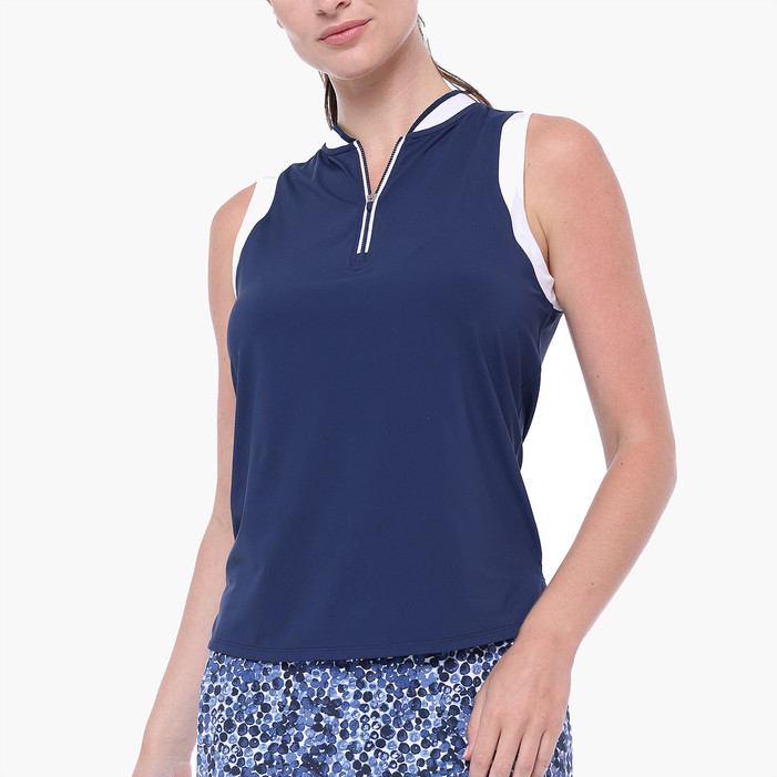 BelynKey Sabrina Ink Sleeveless Mock