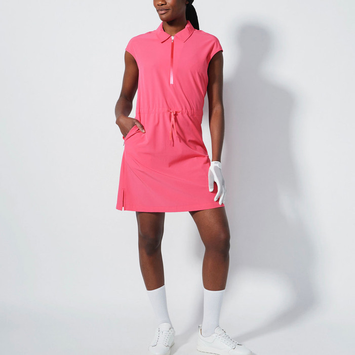 Daily Sports Acerra Intense Coral Cap Sleeve Dress Daily Sports Acerra Intense Coral Cap Sleeve Dress