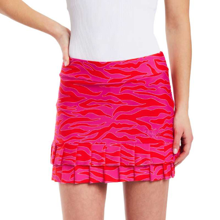 TzuTzu Huntress ChaCha 16" Double Knift Pleat Golf Skort TzuTzu Huntress ChaCha 16" Double Knift Pleat Golf Skort