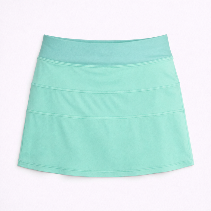 TJ Sport Mint Tour Pleat 16" Skort