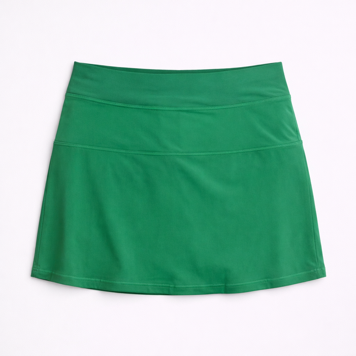 TJ Sport Green Tour Pleat 16" Skort