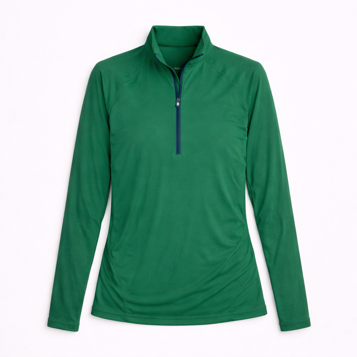 TJ Sport Green/Navy Tour Pullover