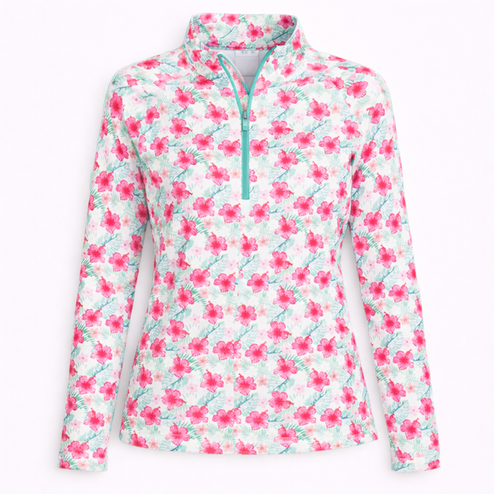 TJ Sport Tropical Long Sleeve Sun Shirt