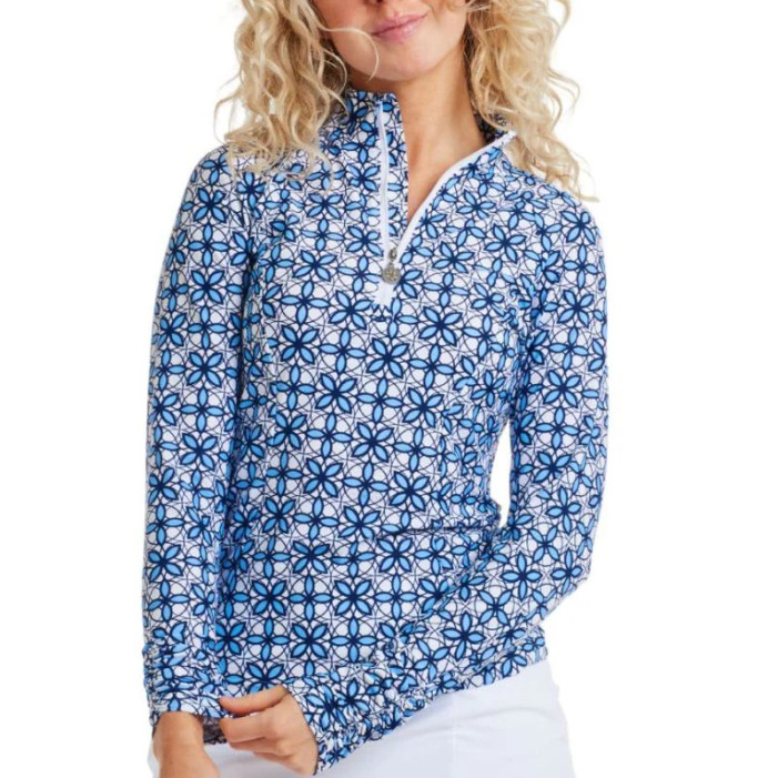TzuTzu Casablanca Sara Ruched Long Sleeve Mock TzuTzu Casablanca Sara Ruched Long Sleeve Mock