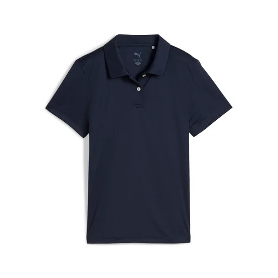 Puma Girls Pure Short Sleeve Golf Polo