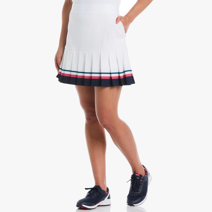 Womens Colorblock Golf Skort