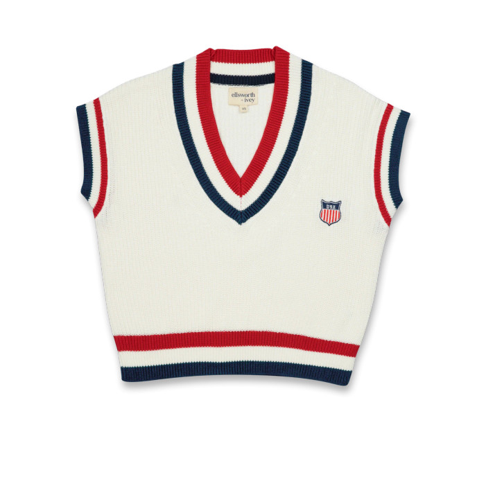 Ellsworth+Ivey American Shield Sweater Vest Ellsworth+Ivey American Shield Sweater Vest