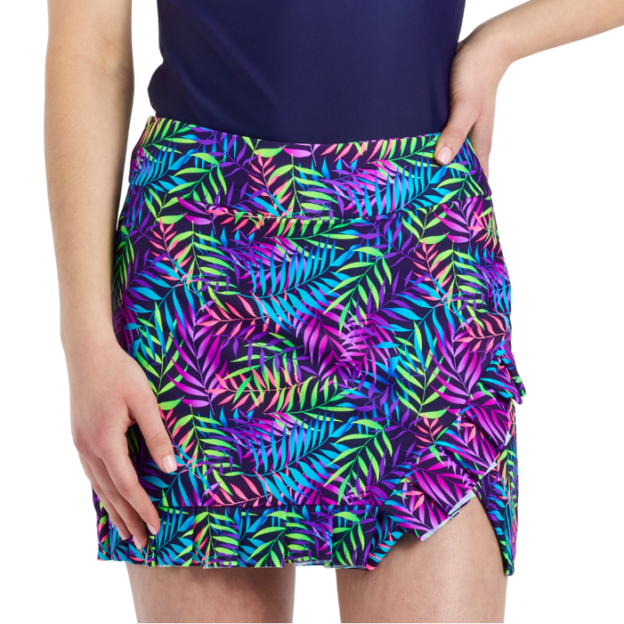 TzuTzu x MF Savannah Midnight Breeze Pleat Skort