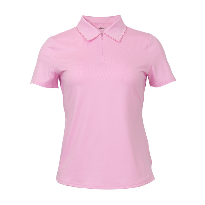 JoFit Blossom Pink Mindy Short Sleeve UV Polo