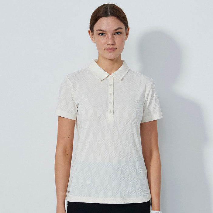 Daily Sports Graphic Jacquard Short Sleeve Golf Polo