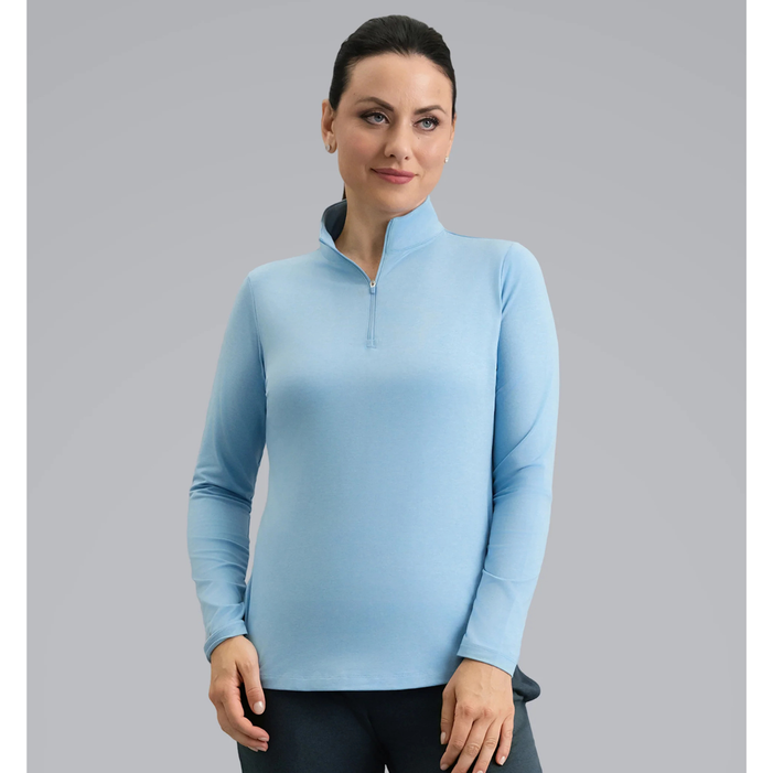 IBKUL IBKomfortable Long Sleeve Mock Neck Top