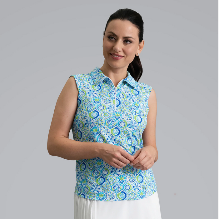 IBKUL Alexis Sleeveless Polo