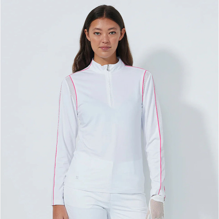 Daily Sports Mesh Insert Long Sleeve Mock [PS26]