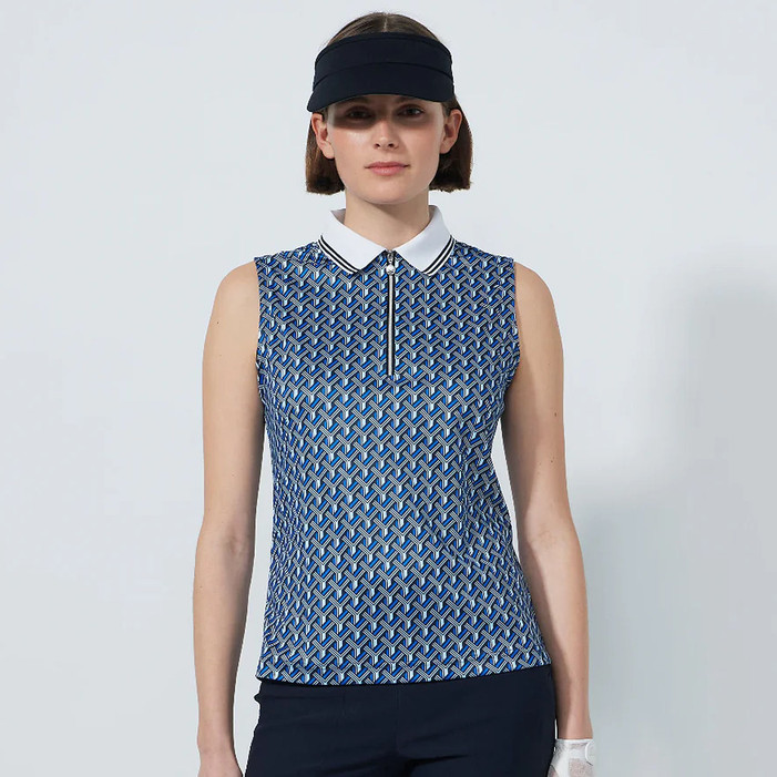 Daily Sports Twisted Geo Sleeveless Polo [PS26]