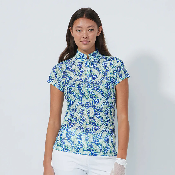 Daily Sports Breeze Jaguar Short Sleeve Mesh Mock