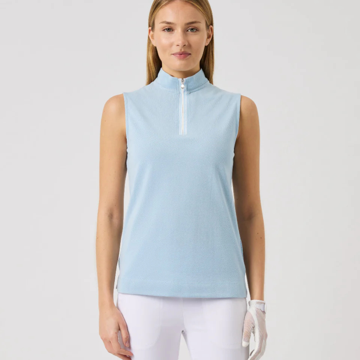 Daily Sports Kim Cotton Pique Sleeveless Mock [SS26]