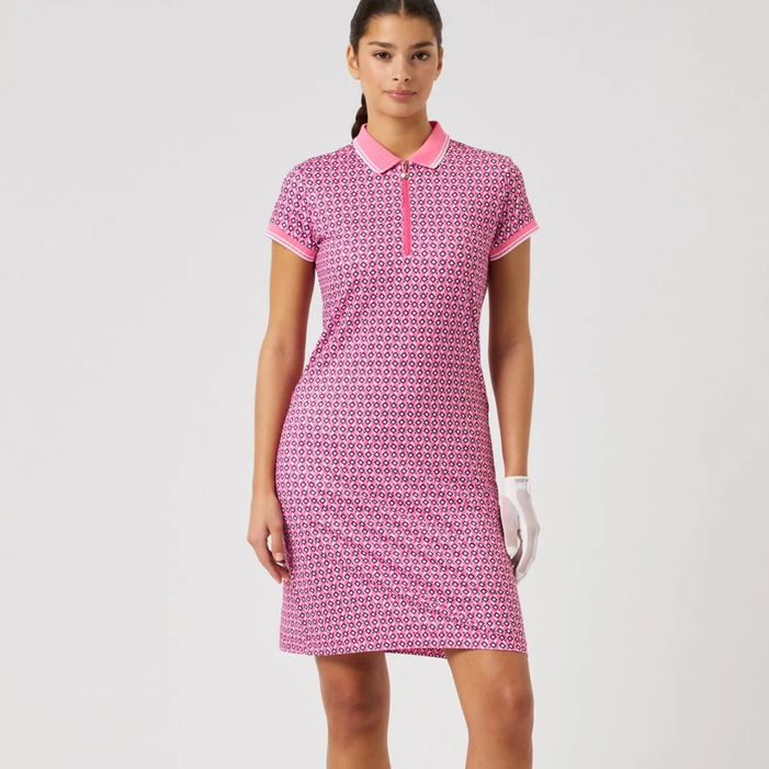 Daily Sports Geometric Palm Sheermotion Dress [SS26]