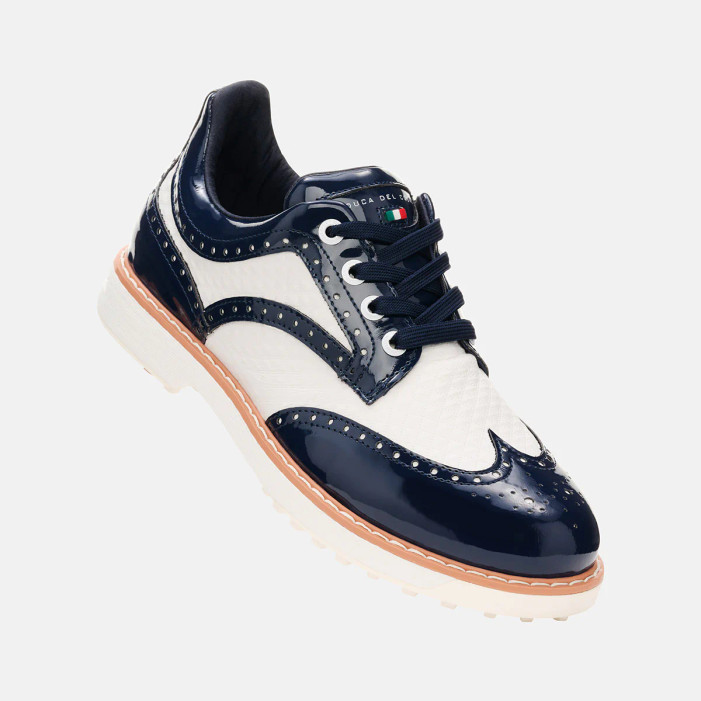 Duca Del Cosma Lazio Navy Waterproof Golf Shoe
