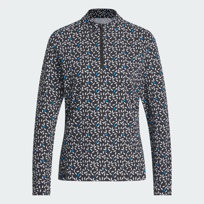 Adidas Ultimate365 Black/Lucid Long Sleeve Mock [SS26]