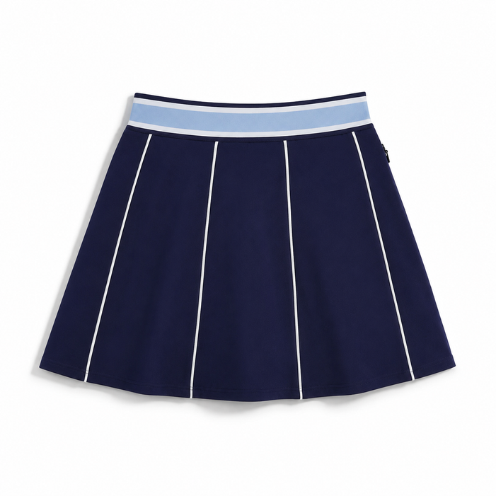Greyson Phoenix Luxe Flare Maltese Blue Skort