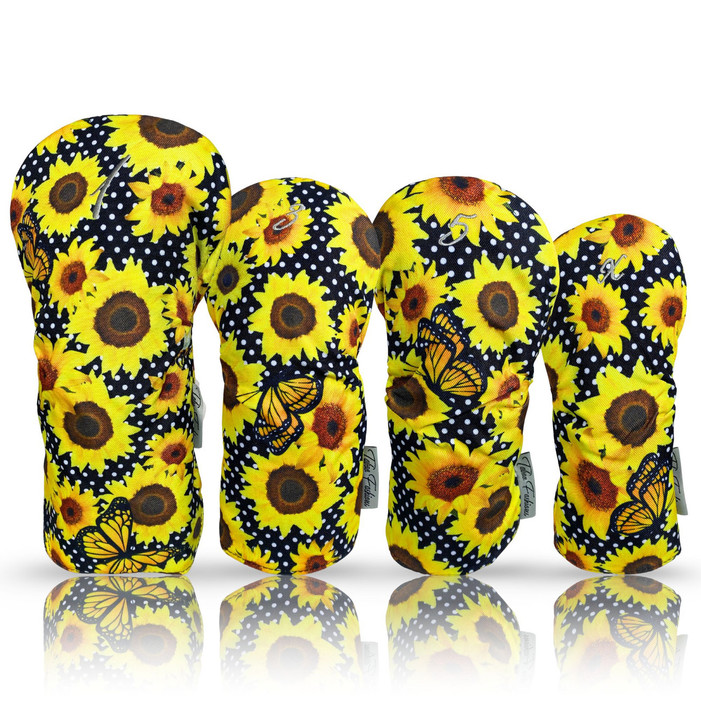Taboo Sunflower Symphony Women's Golf Headcovers 4-Pack