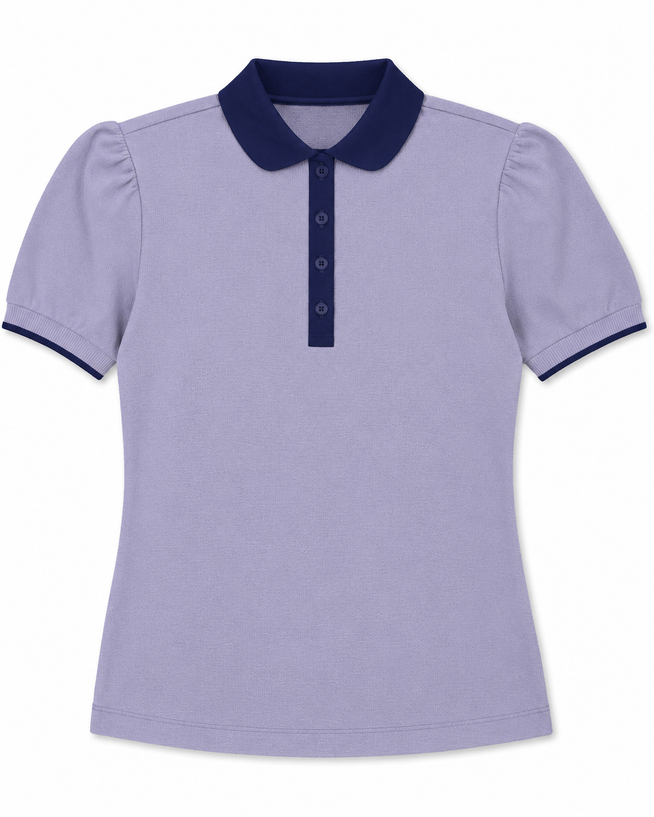 Original Penguin Color Heirloom Lilac Rib Polo